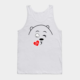 Grizzly's love kiss Tank Top